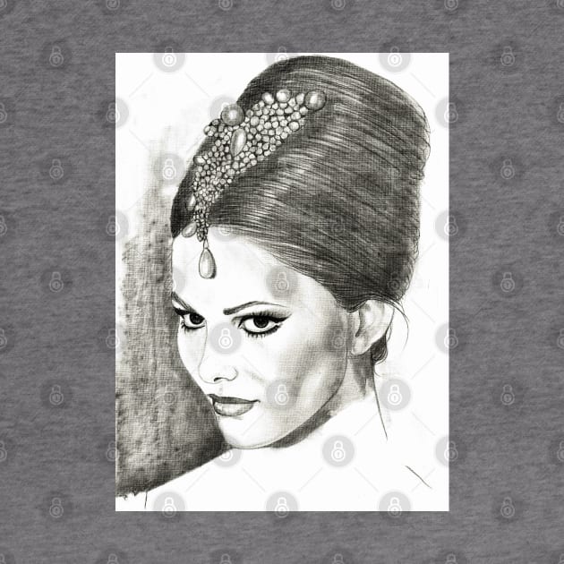 Claudia Cardinale by Svetlana Pelin